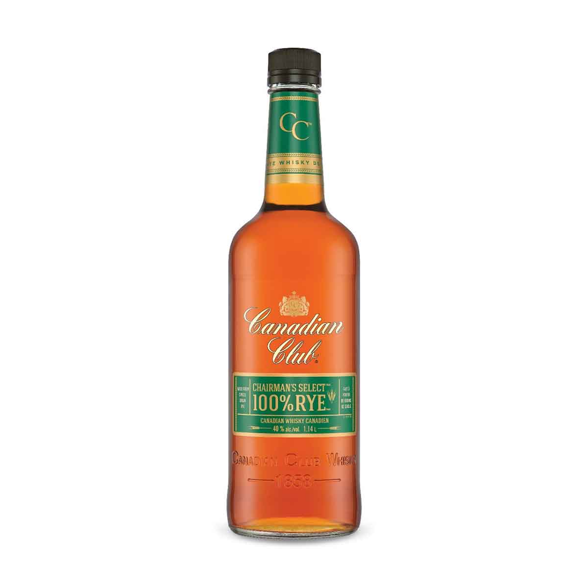 TAG Liquor Stores BC-Canadian Club 100% Rye Whisky 1.14L