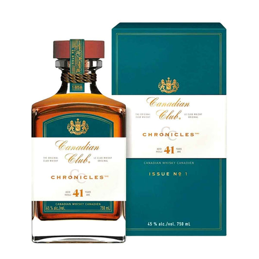 TAG Liquor Stores BC-Canadian Club Chronicles 41 Year Old Whisky 750ml
