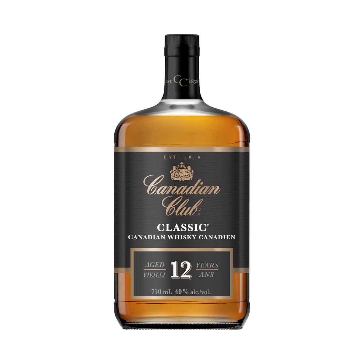 TAG Liquor Stores BC-Canadian Club Classic 12 Year Old 750ml
