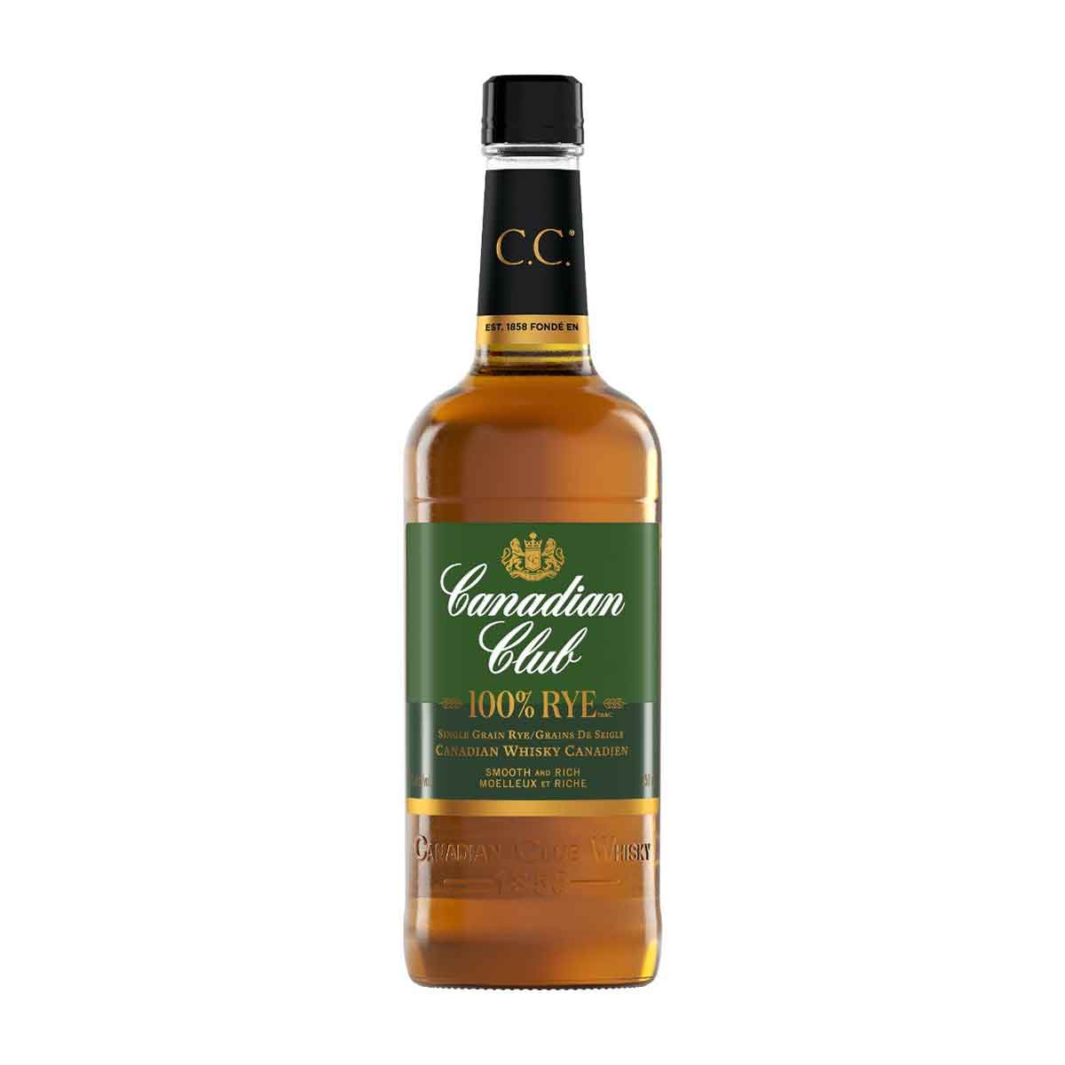TAG Liquor Stores BC-Canadian Club 100% Rye Whisky 750ml