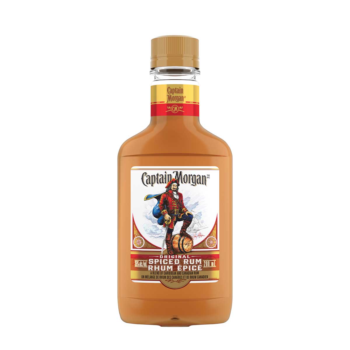 TAG Liquor Stores BC-CAPTAIN MORGAN SPICED RUM 200ML