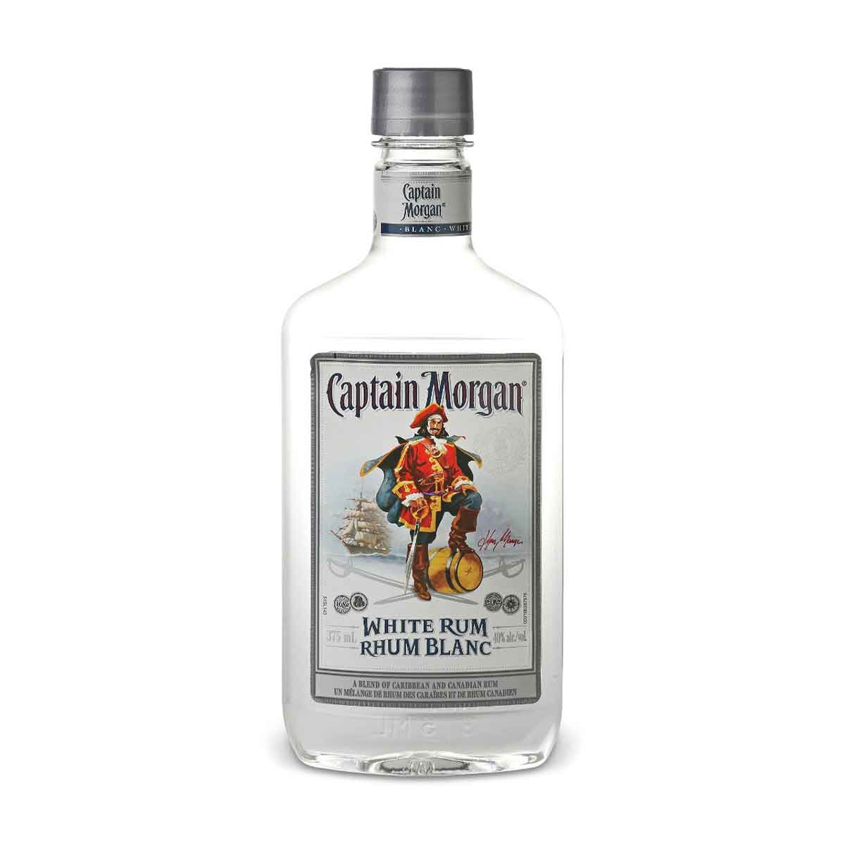 TAG Liquor Stores BC-CAPTAIN MORGAN WHITE RUM 375ML