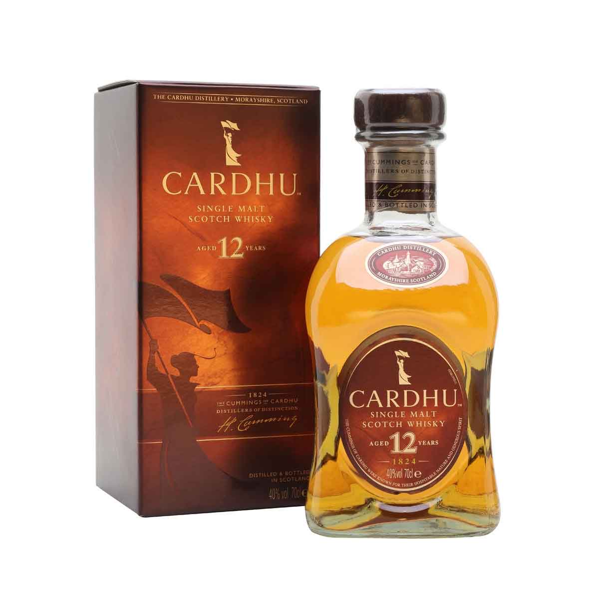 TAG Liquor Stores BC-CARDHU 12 YEAR 750ML