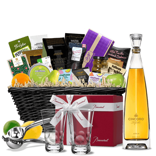 TAG Liquor Stores BC - Cincoro Anejo Tequila Ultra Luxe Gift Basket