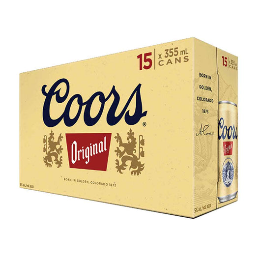 TAG Liquor Stores BC-COORS ORGINAL 15 CANS