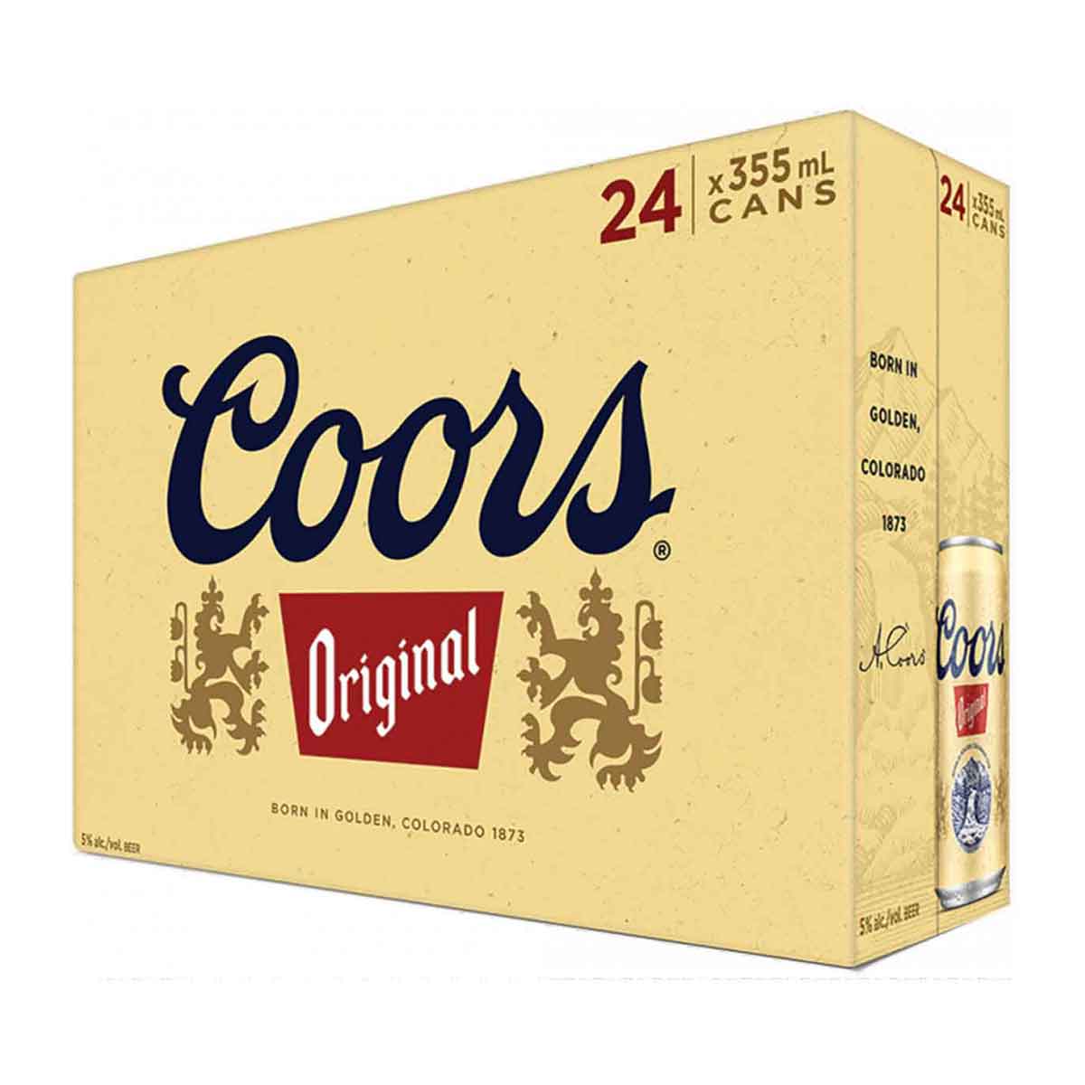 TAG Liquor Stores BC-COORS ORGINAL 24 CANS