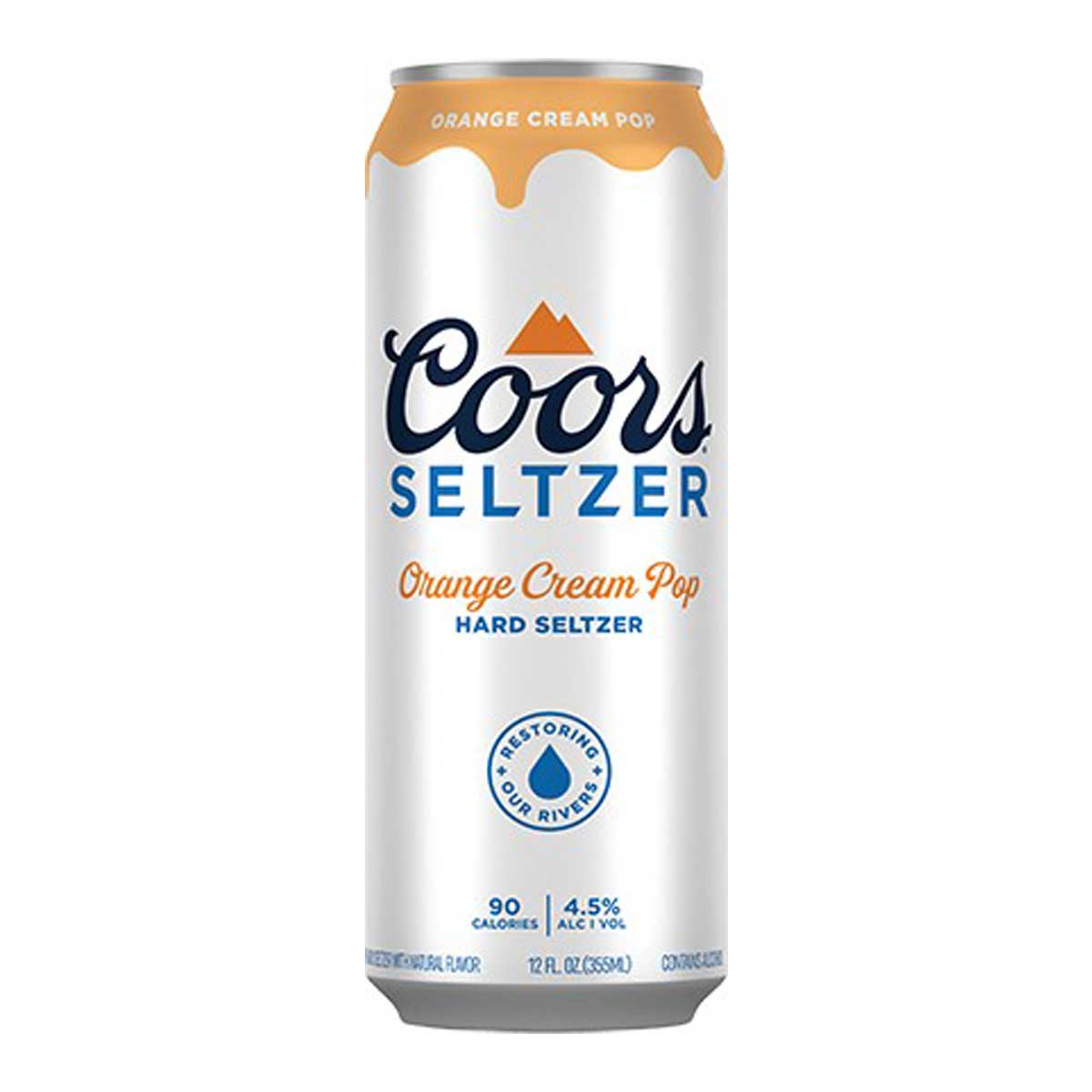 TAG Liquor Stores BC - Coors Seltzer Orange Cream Pop Single Can 473ml