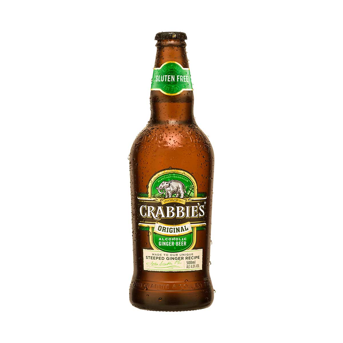TAG Liquor Stores BC-Crabbie's Original Alcoholic Ginger Beer 500ml