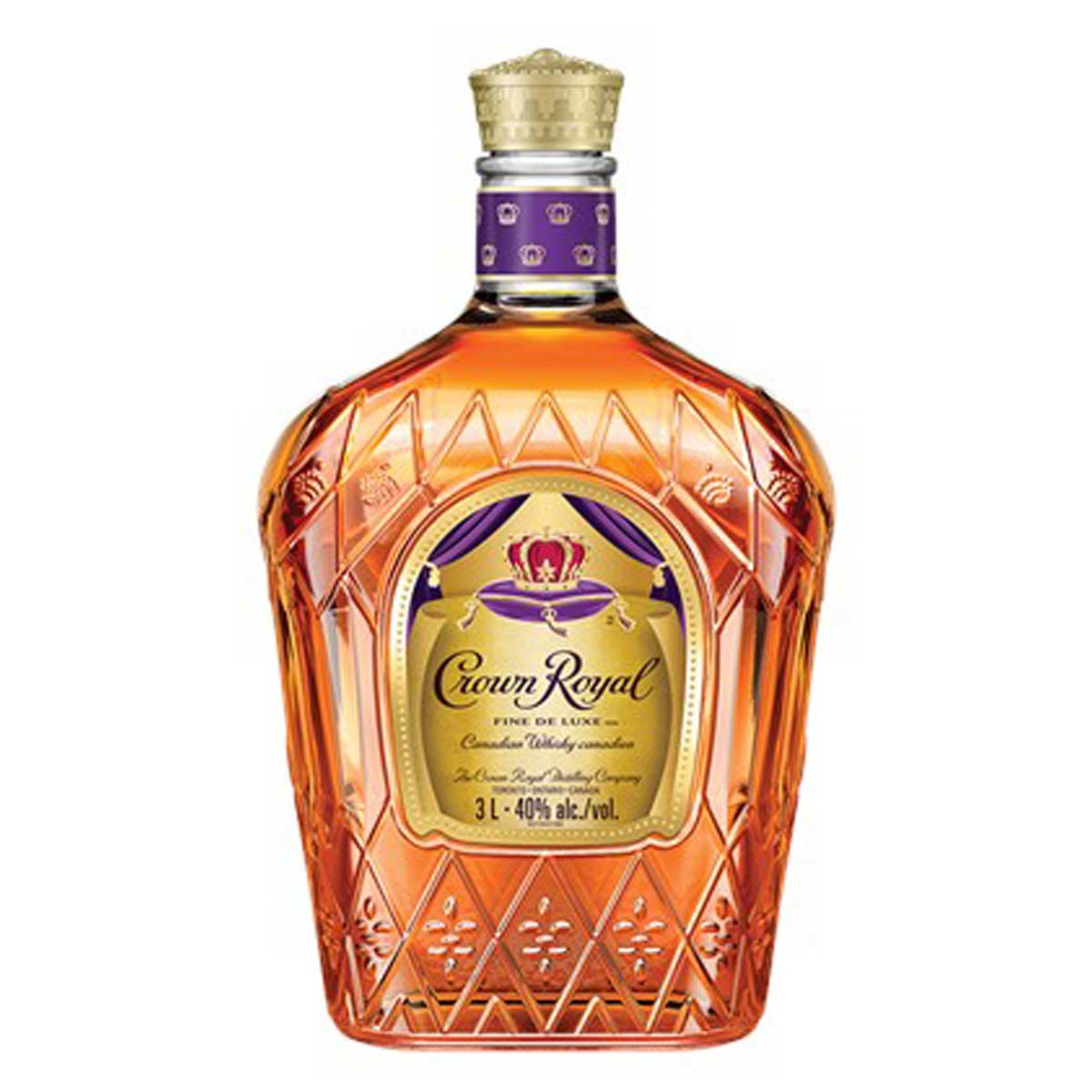 TAG Liquor Stores Delivery BC - Crown Royal Deluxe Canadian Whisky 3L