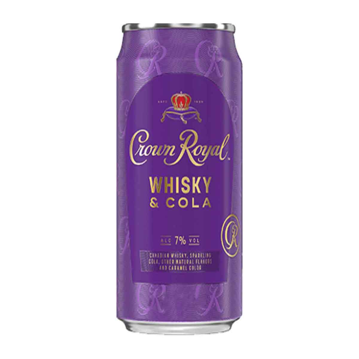 TAG Liquor Stores BC-CROWN ROYAL WHISKY AND COLA SINGLE CAN 473ML