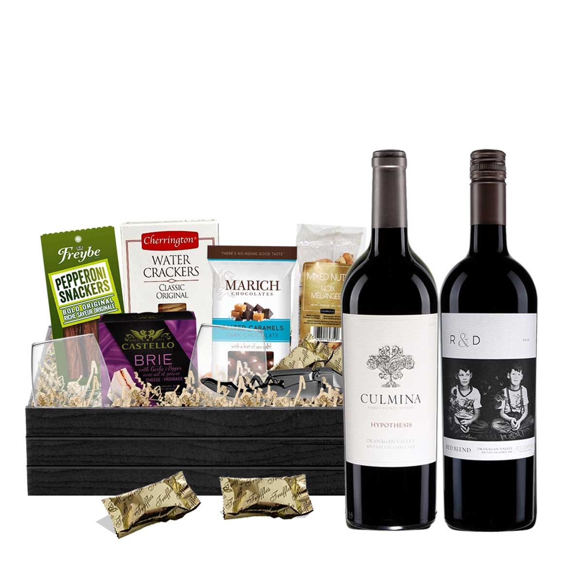 TAG Liquor Stores BC - Culmina Hypothesis & Culmina Red Blend 750ml x 2 Gift Basket