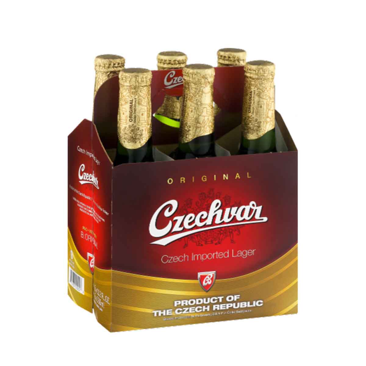 TAG Liquor Stores BC-Czechvar Original Lager 6 Pack Bottles