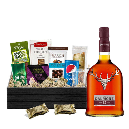TAG Liquor Stores BC - Dalmore 12 Year Old Scotch Whisky 750ml Gift Basket