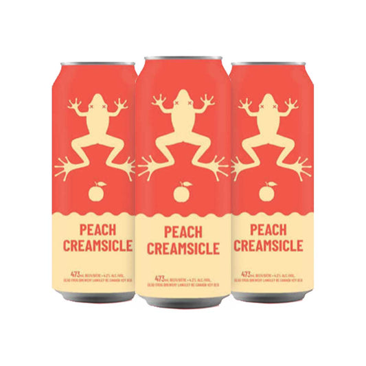 TAG Liquor Stores BC - Dead Frog Peach Creamsicle 4 Pack Cans