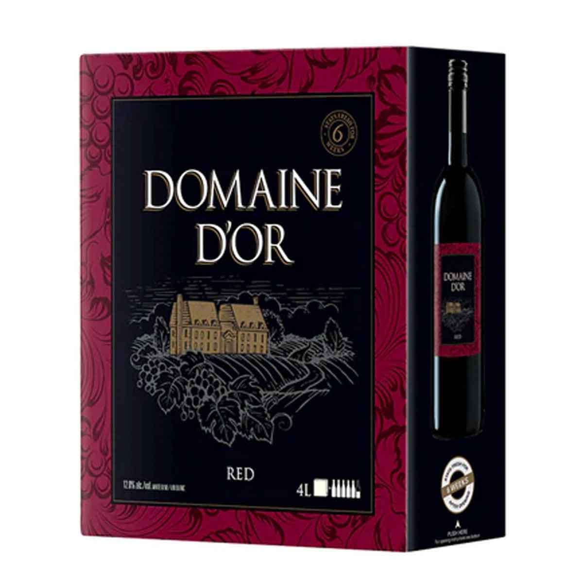 TAG Liquor Stores BC-DOMAINE D'OR RED 4L
