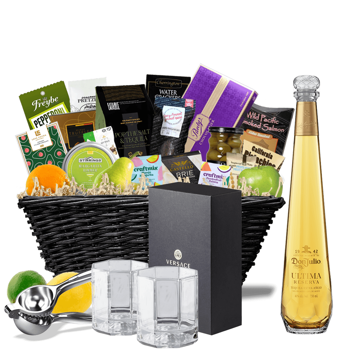 TAG Liquor Stores BC - Don Julio 1942 Ultima Reserva Extra Anejo Tequila Ultra Luxe Gift Basket