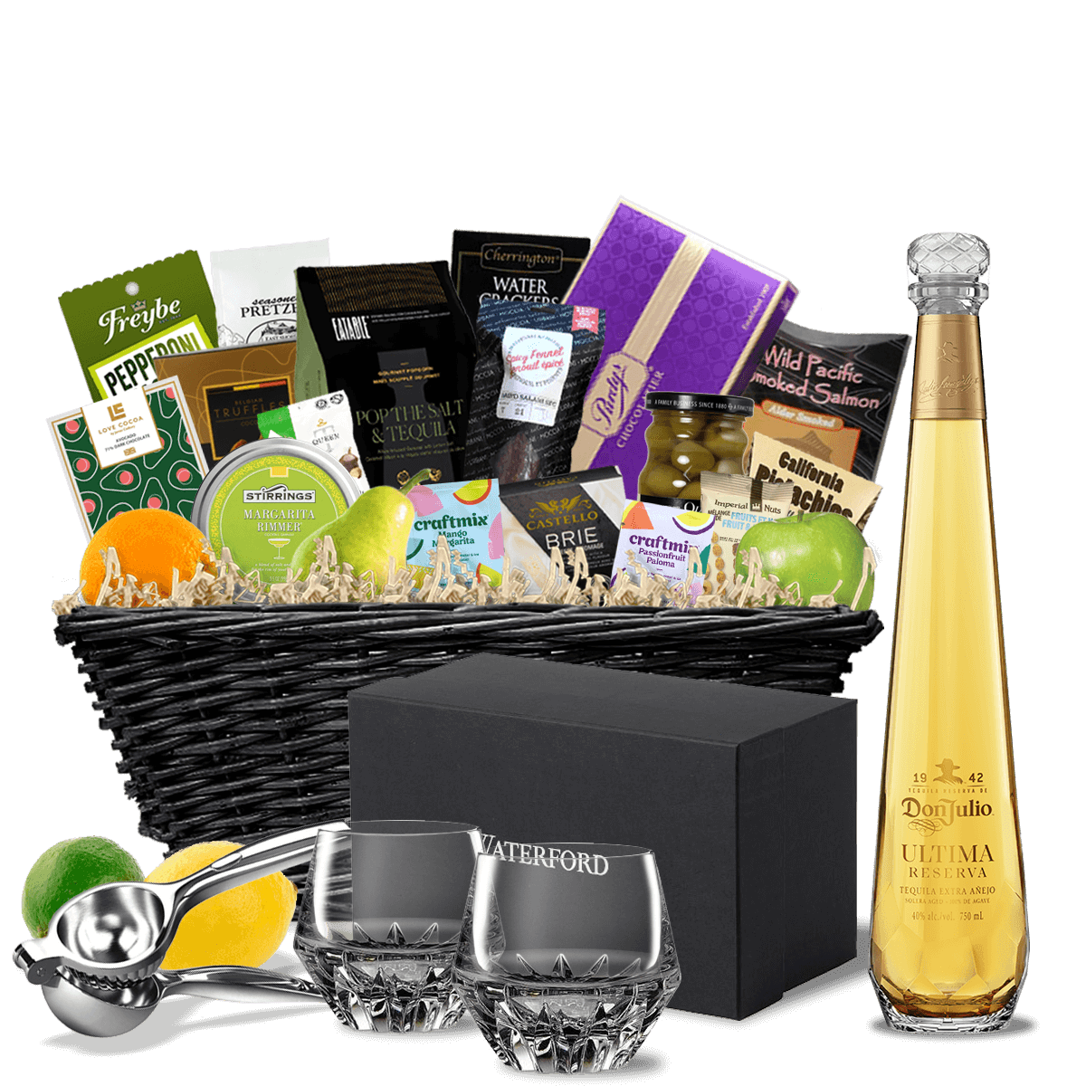 TAG Liquor Stores BC - Don Julio 1942 Ultima Reserva Extra Anejo Tequila Ultra Luxe Gift Basket