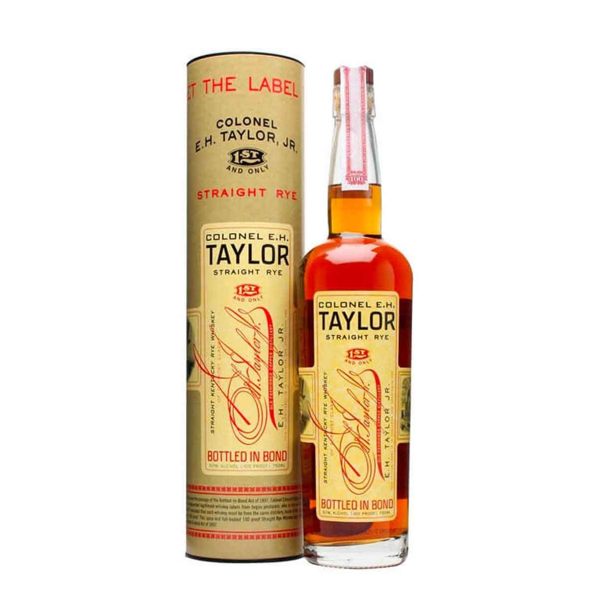 TAG Liquor Stores BC-EH TAYLOR STRAIGHT RYE 750ML