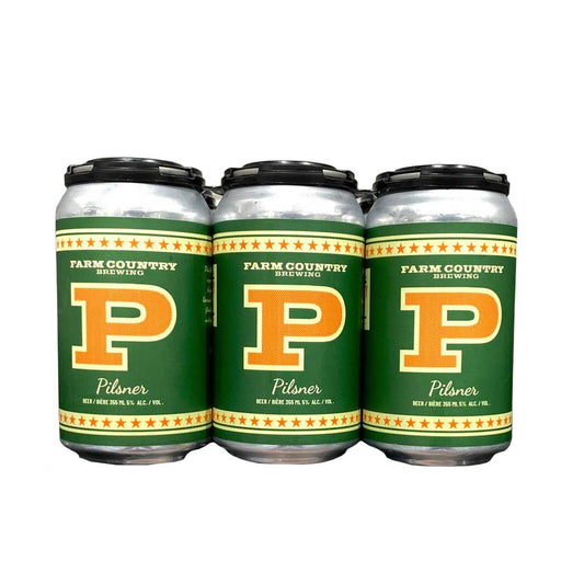 TAG Liquor Stores BC-Farm Country Brewing Pilsner 6 Pack Cans