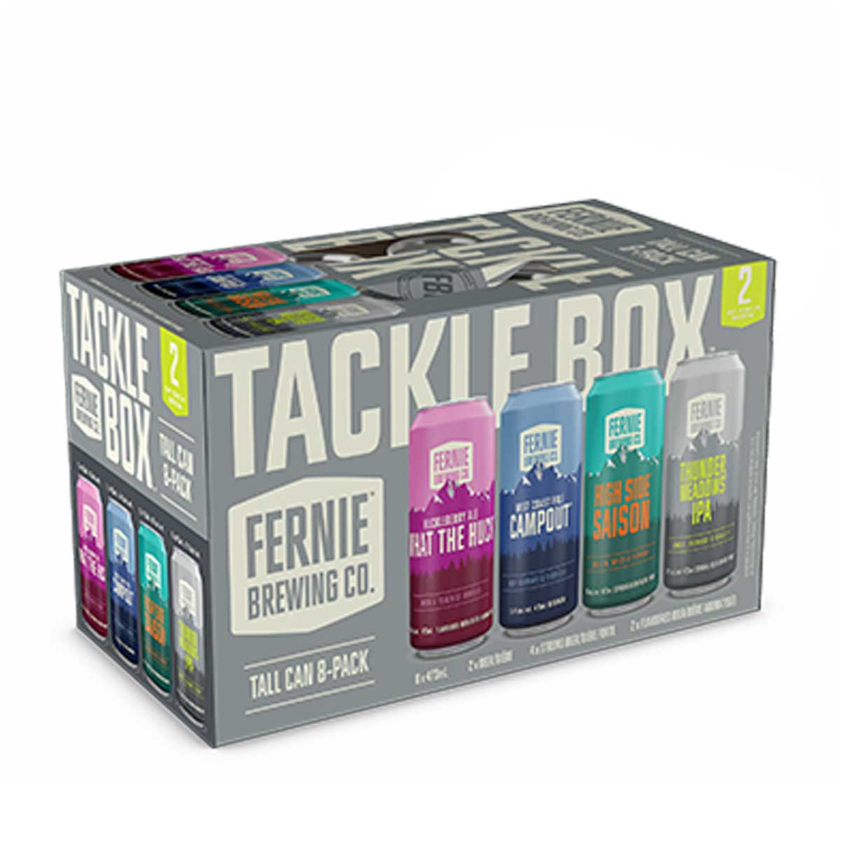 TAG Liquor Stores BC-Fernie Brewing Tackle Mixer Box 8 Cans