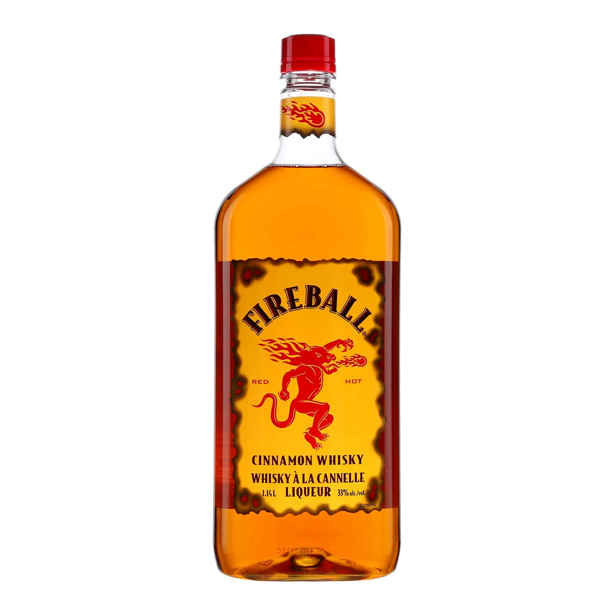 TAG Liquor Stores BC-FIREBALL CINNAMON WHISKY 1.14L