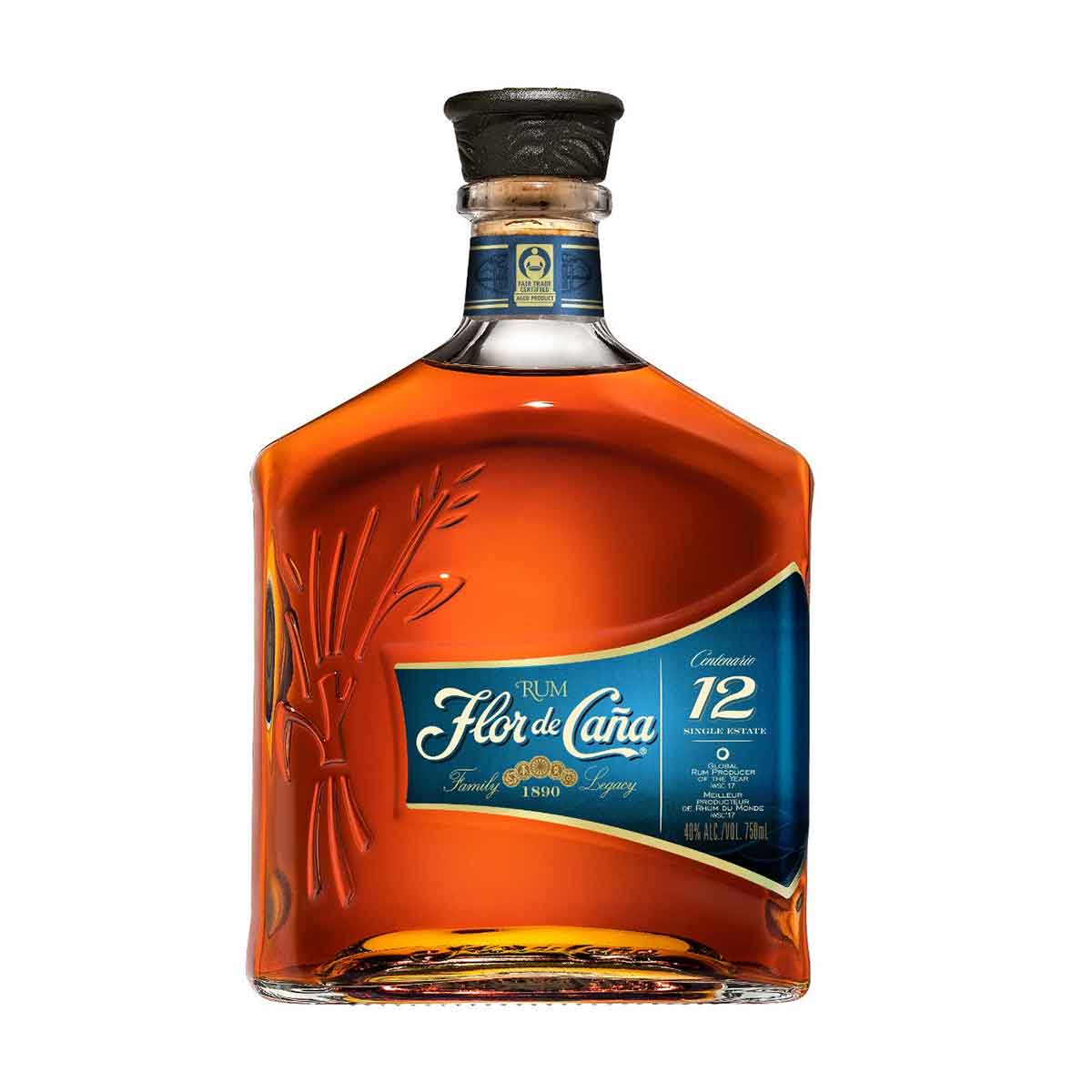 TAG Liquor Stores BC-FLOR DE CANA 12 YEAR RUM 750ML