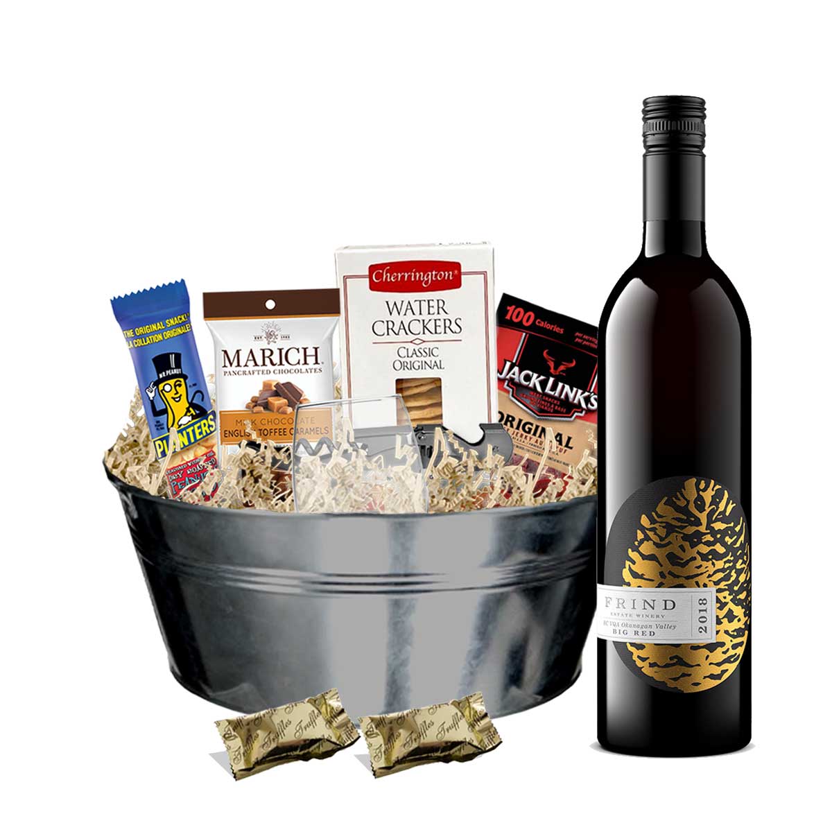 TAG Liquor Stores BC - Frind Estate Winery Big Red 750ml Gift Basket