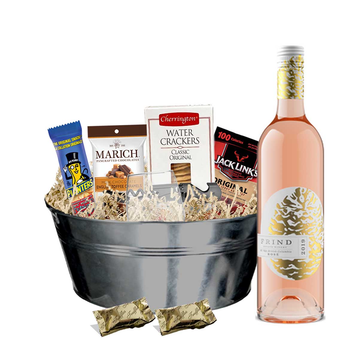 TAG Liquor Stores BC - Frind Estate Winery Rosé 750ml Gift Basket