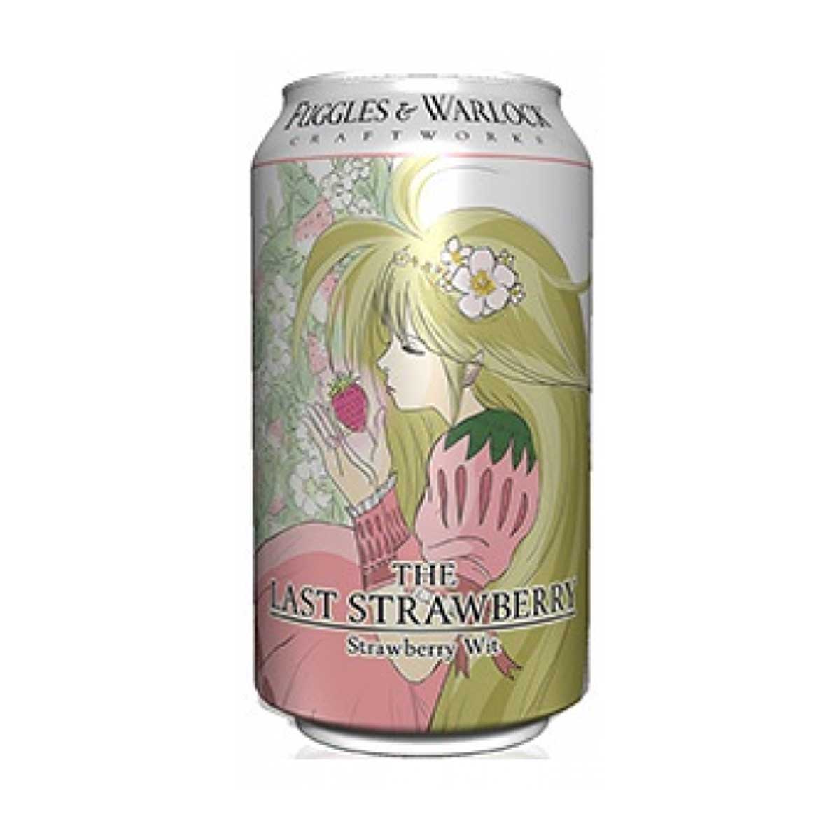 TAG Liquor Stores BC - Fuggles & Warlock The Last Strawberry Wit Beer 4 Pack Tall Cans