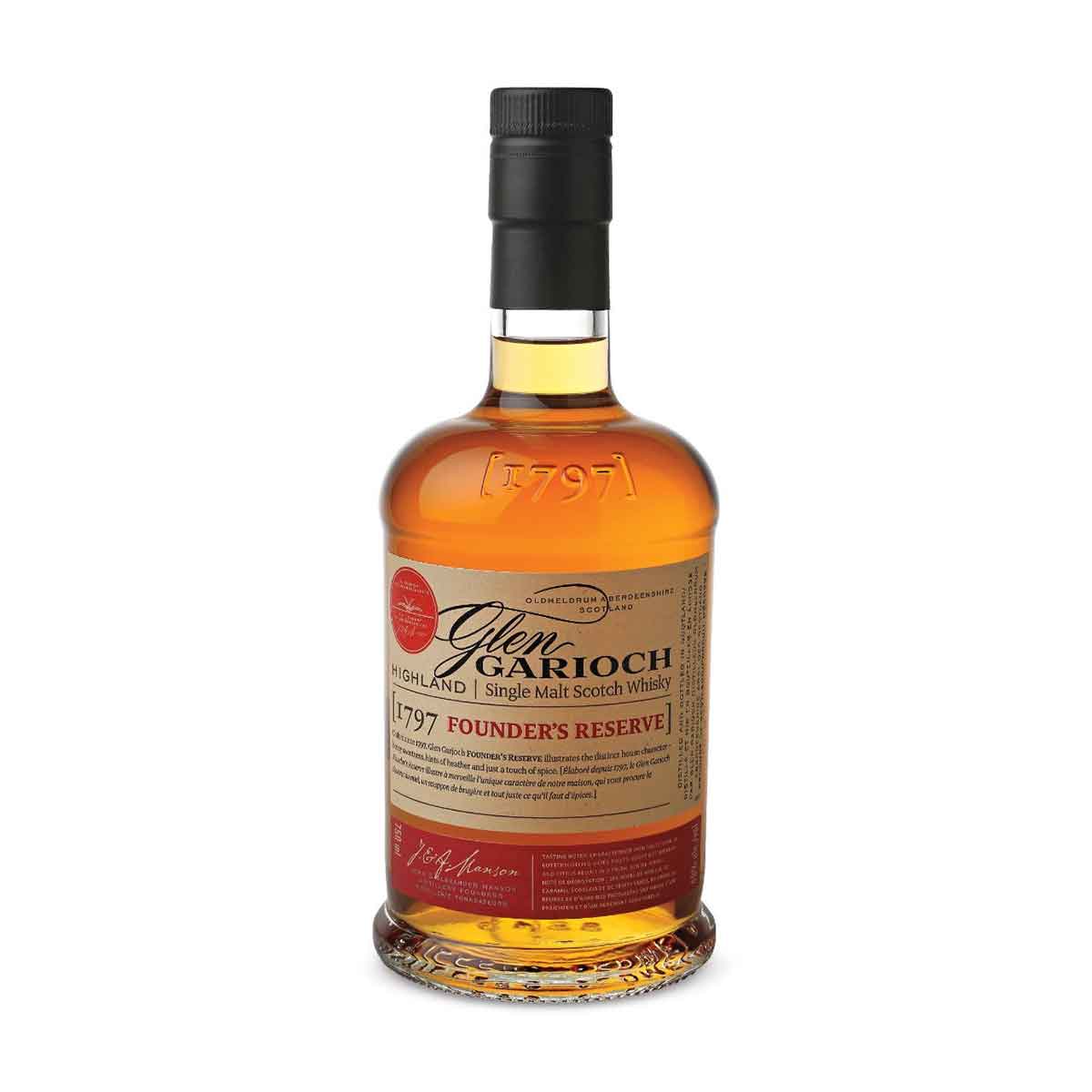 TAG Liquor Stores BC-GLEN GARIOCH FOUNDERS RESERVE SCOTCH WHISKY 750ML