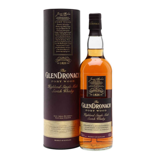 TAG Liquor Stores Delivery BC - Glendronach Port Wood Scotch Whisky 750ml