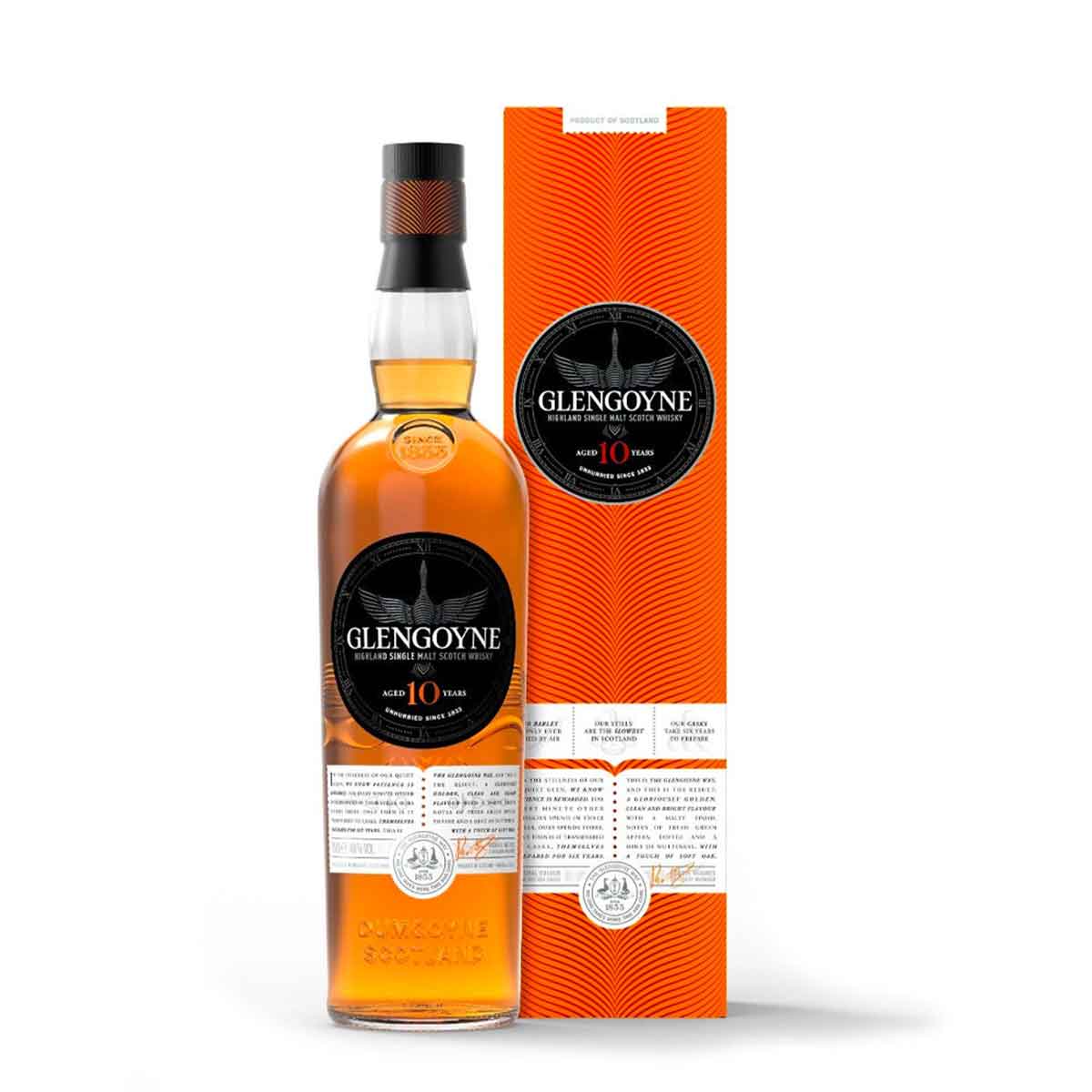 TAG Liquor Stores BC-GLENGOYNE 10 YEAR SCOTCH WHISKY 750ML