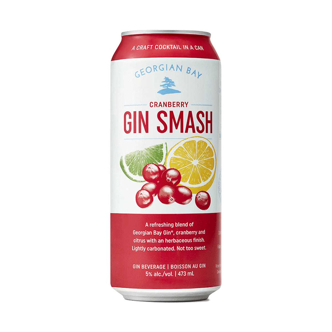 Tag Liquor Stores Delivery BC Bay Cranberry Gin Smash 473ml
