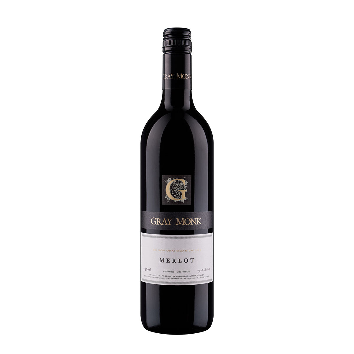 TAG Liquor Stores BC-Gray Monk Merlot 750ml