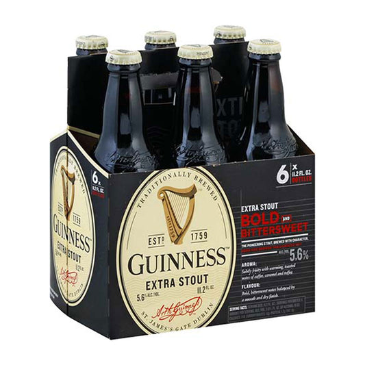 TAG Liquor Stores BC - Guinness Extra Stout 6 Pack Bottles