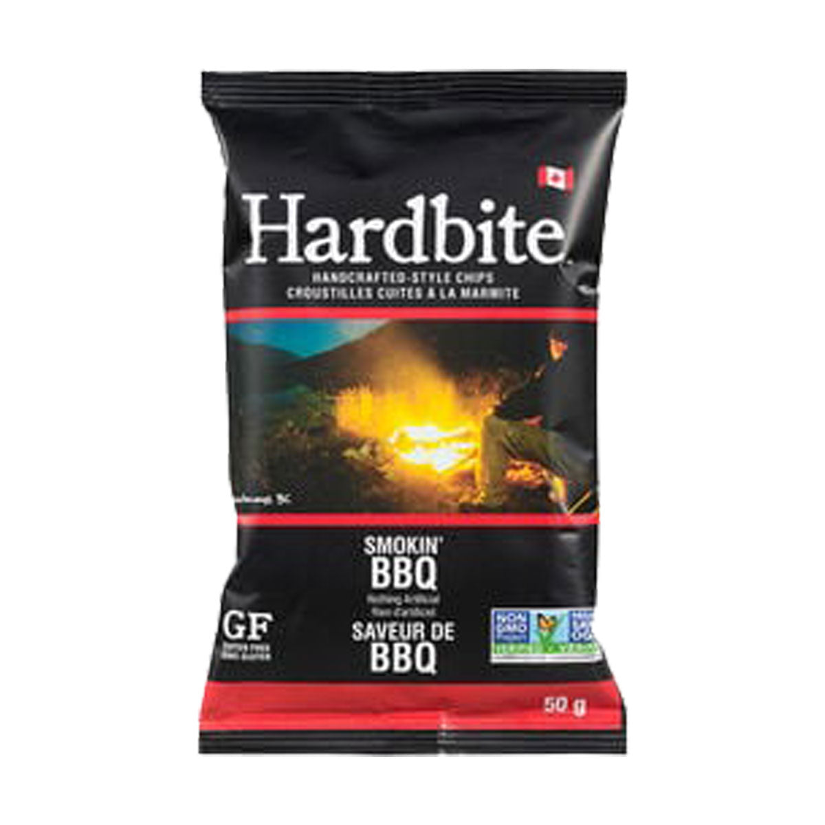 TAG Liquor Stores BC - Hardbite Smokin' BBQ Chips 50 Gram Bag