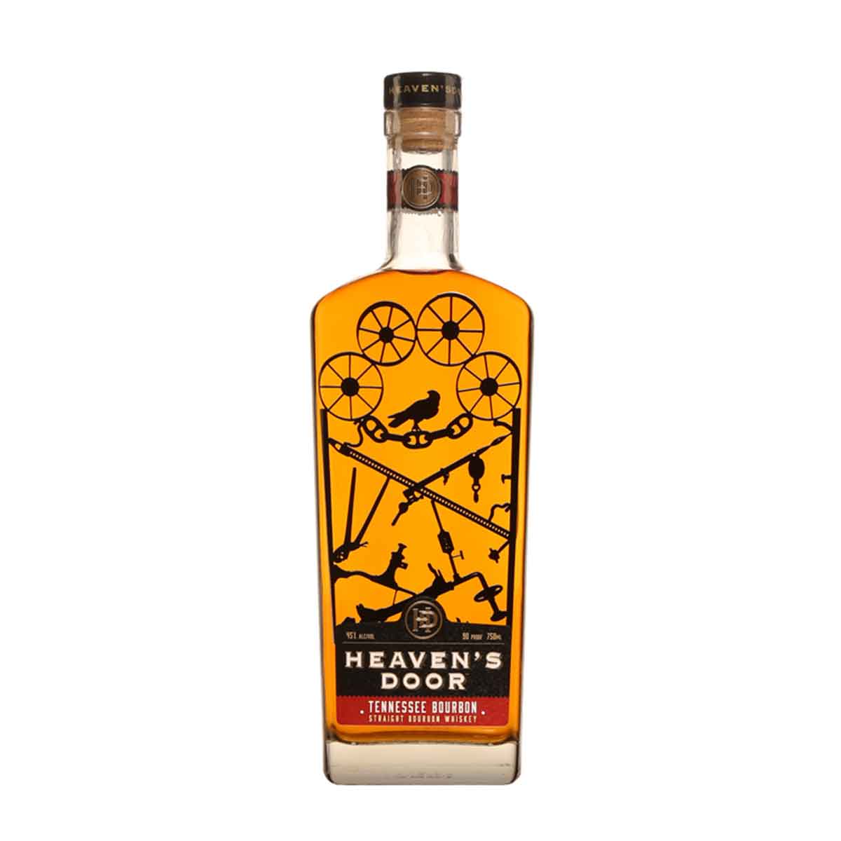 TAG Liquor Stores BC-Heaven's Door Straight Bourbon Whiskey 750ml