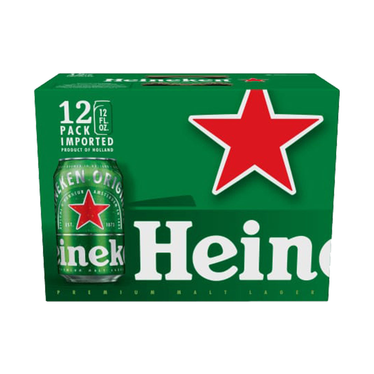 TAG Liquor Stores BC - Heineken Original Lager 12 Pack Cans