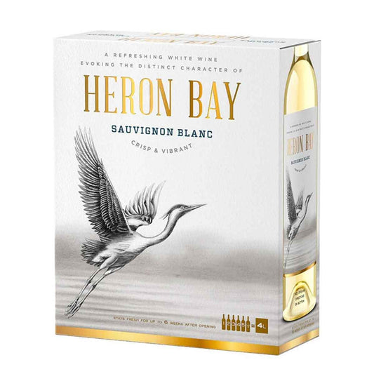 TAG Liquor Stores BC-Heron Bay Sauvignon Blanc 4L