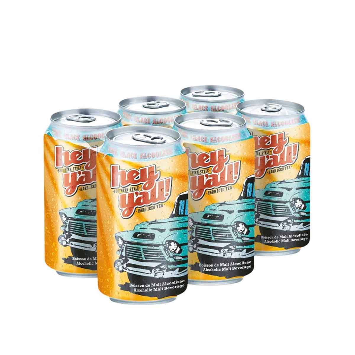 TAG Liquor Stores BC-HEY YA'LL ICED TEA ORIGINAL 6 CANS