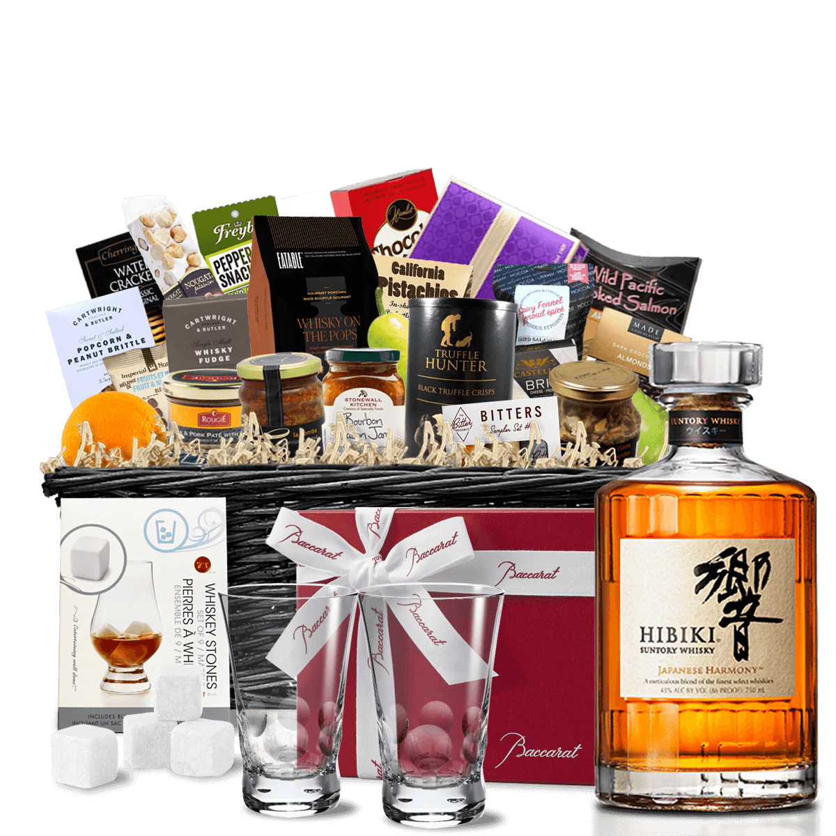 TAG Liquor Stores BC - Hibiki Suntory Whisky Japanese Harmony Ultra Luxe Gift Basket