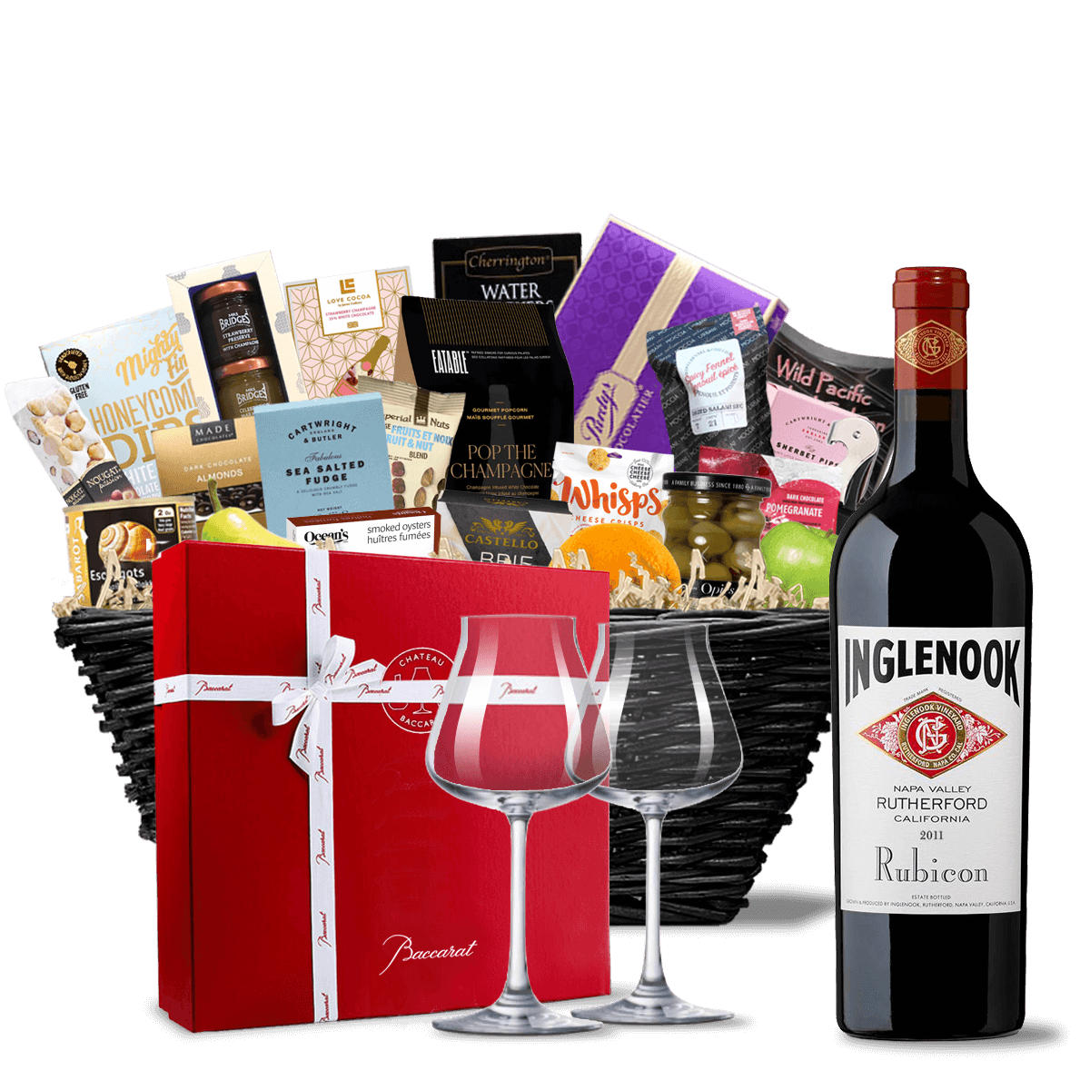 TAG Liquor Stores BC - Inglenook Rubicon 2011 Wine Ultra Luxe Gift Basket