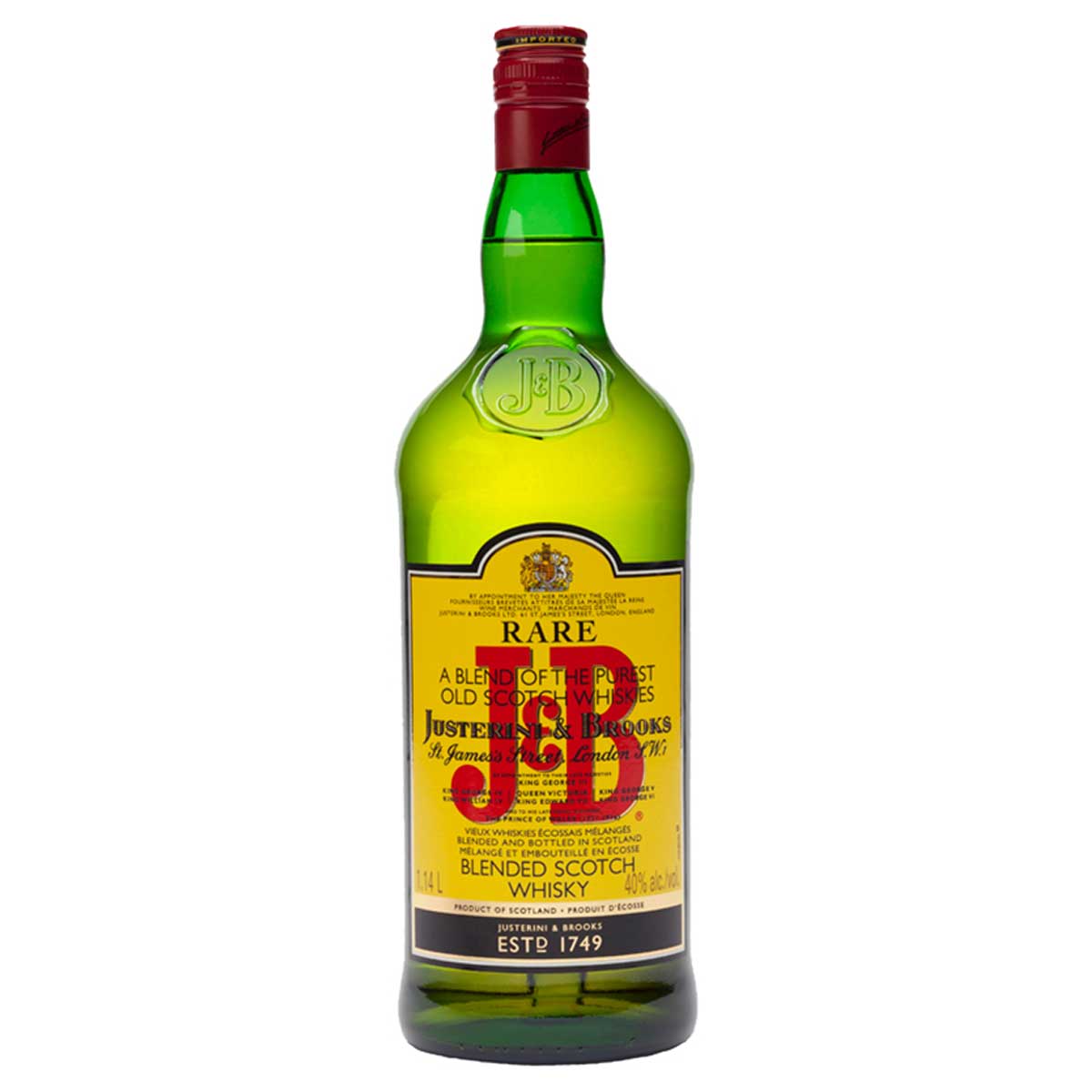 TAG Liquor Stores Delivery BC - J & B Rare Scotch Whisky 1.14L