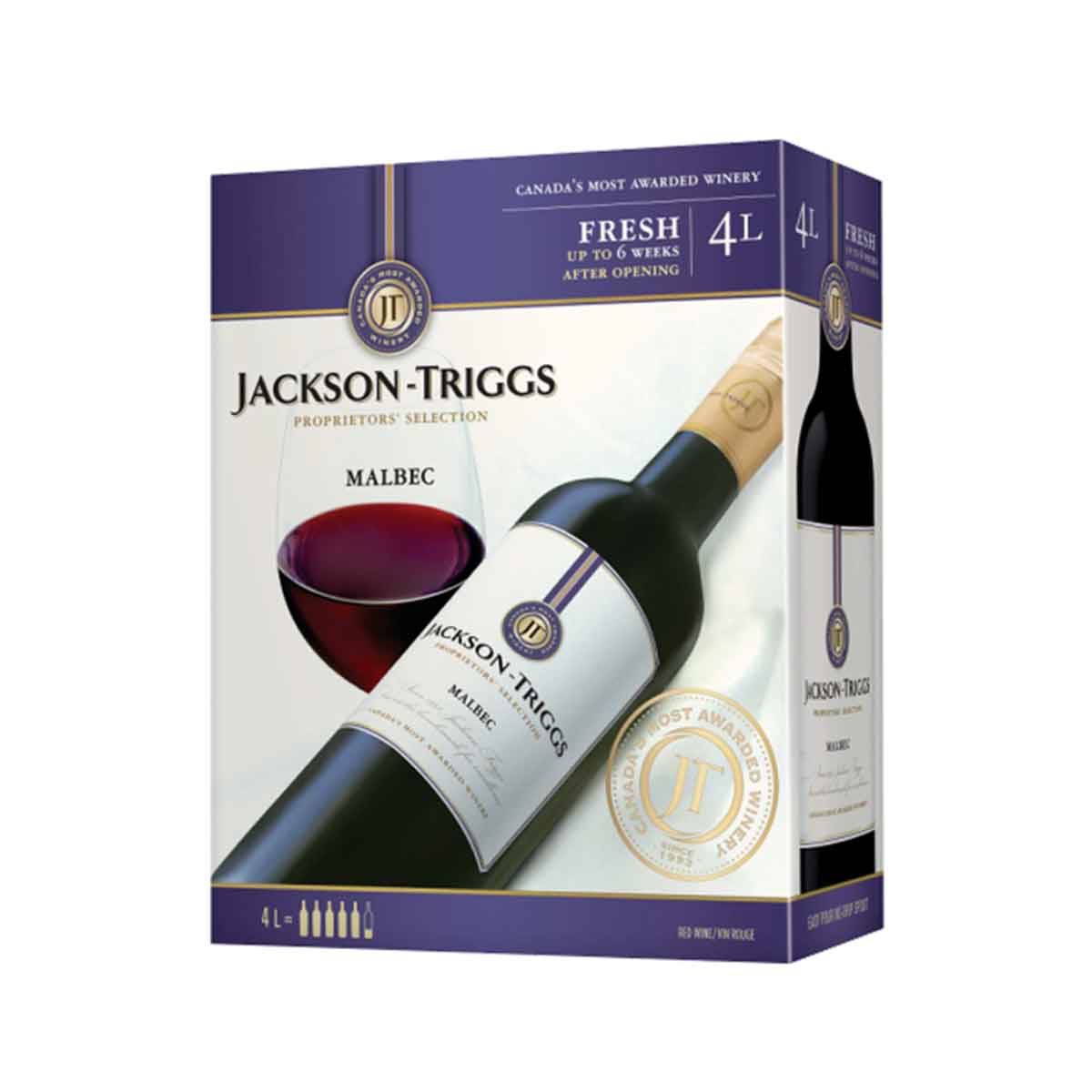 TAG Liquor Stores BC-Jackson Triggs Proprietors Selection Malbec 4L