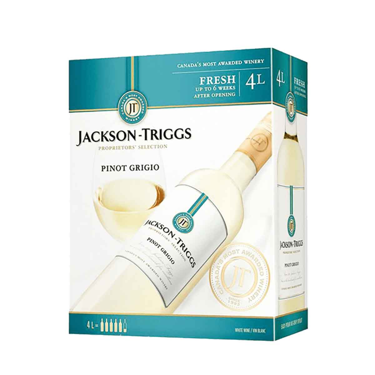 TAG Liquor Stores BC-JACKSON TRIGGS PROPRIETORS SELECTION PINOT GRIGIO 4L