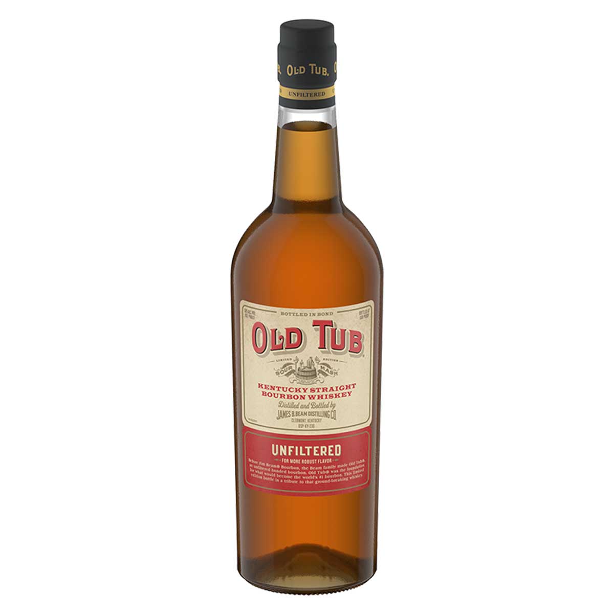 TAG Liquor Stores BC - Jim Beam Old Tub Unfiltered Kentucky Straight Bourbon Whiskey 750ml