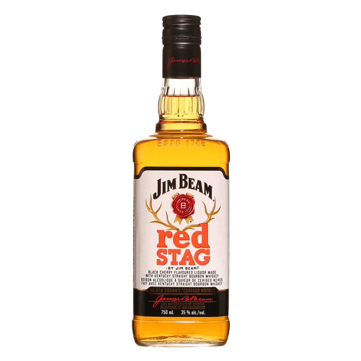 TAG Liquor Stores BC-JIM BEAM RED STAG 750ML