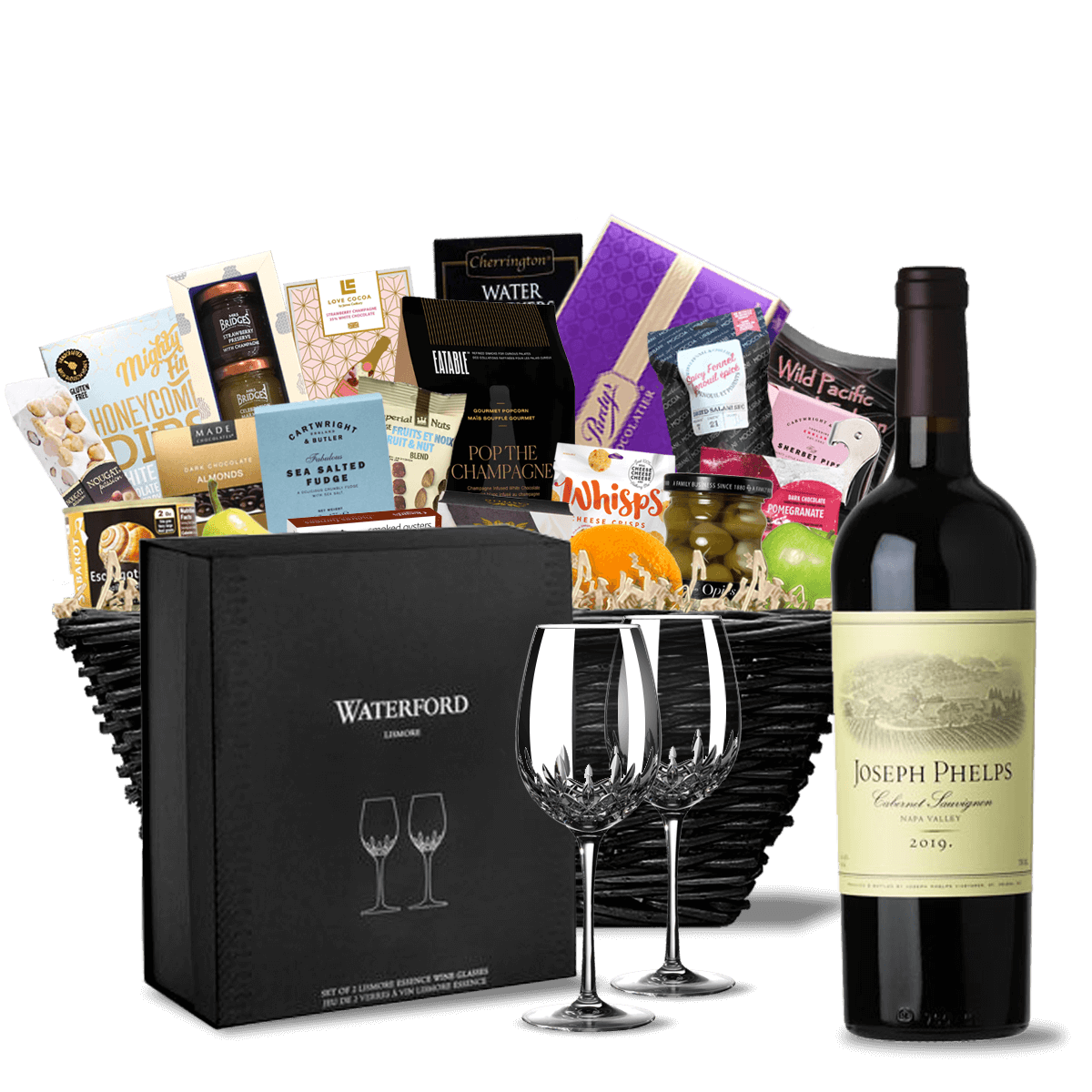 TAG Liquor Stores BC - Joseph Phelps Cabernet Sauvignon 2019 Wine Ultra Luxe Gift Basket