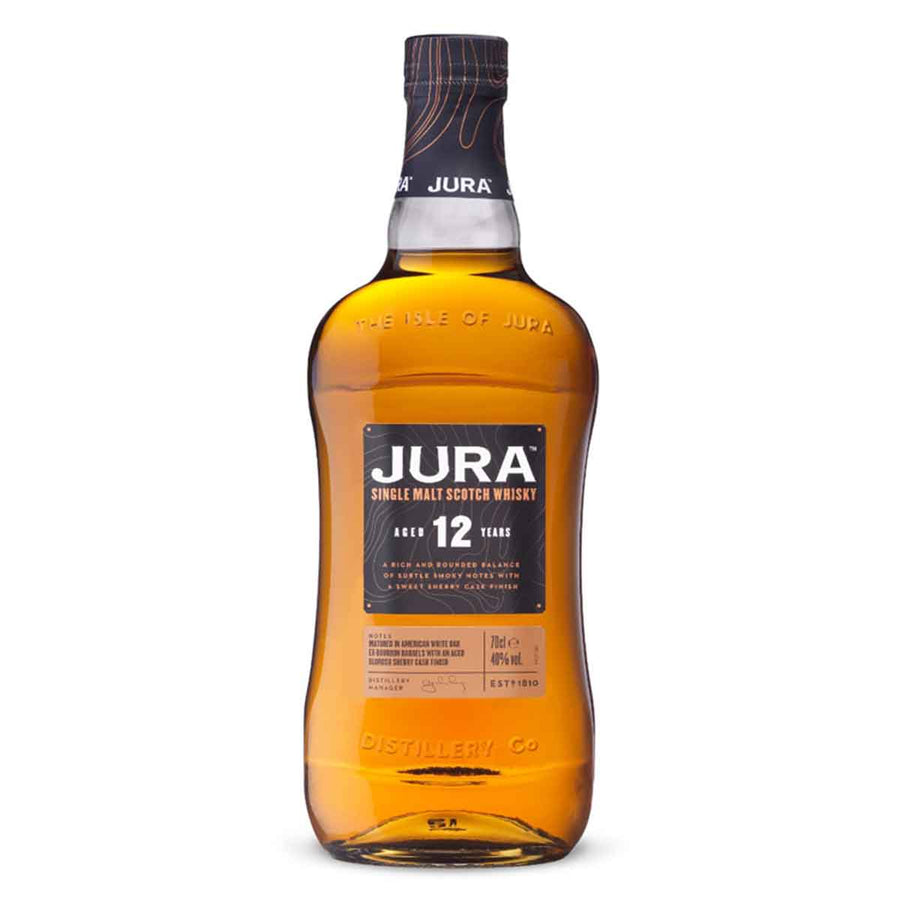 TAG Liquor Stores BC-JURA 12 YEAR SINGLE MALT SCOTCH 750ml.