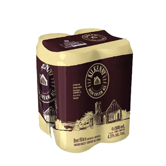 TAG Liquor Stores BC - Kilkenny Irish Cream Ale 4 Pack Cans